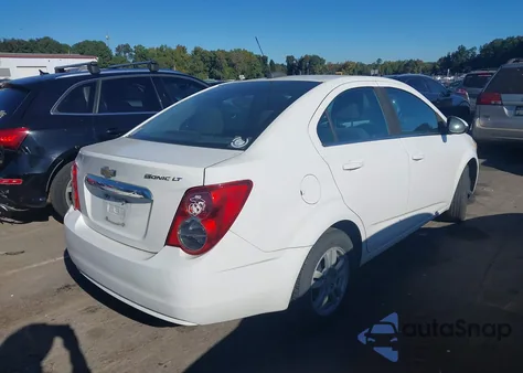 2015 Chevrolet Sonic Lt Auto from USA, damaged, VIN 1G1JC5SG2F4122758